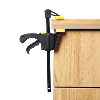 4 Inch Quick Ratchet Release Speed Squeeze Wood Working Clamp Clips Kit Spreader Gadget DIY Tool Hand Work Bar
4 Inch Quick Ratchet Release Speed Squeeze Wood Working Clamp Clips Kit Spreader Gadget DIY Tool Hand Work Bar