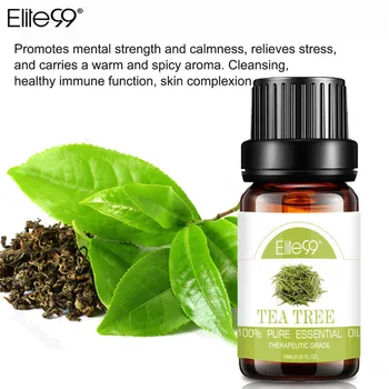 Elite99 10ml Tea Tree Pure Essential Oils Aromatherapy Diffusers Essential Oils Body Relieve Stress Oil Help Sleep Home Air Care
Elite99 10ml Tea Tree Pure Essential Oils Aromatherapy Diffusers Essential Oils Body Relieve Stress Oil Help Sleep Home Air Care