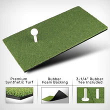 12"X 24" Premium Turf Golf Hitting Mat With 1 Rubber Tee | Synthetic Turf Practice Mat And Training Mat Ideal For Indoor&Outdo
12"X 24" Premium Turf Golf Hitting Mat With 1 Rubber Tee | Synthetic Turf Practice Mat And Training Mat Ideal For Indoor&Outdo