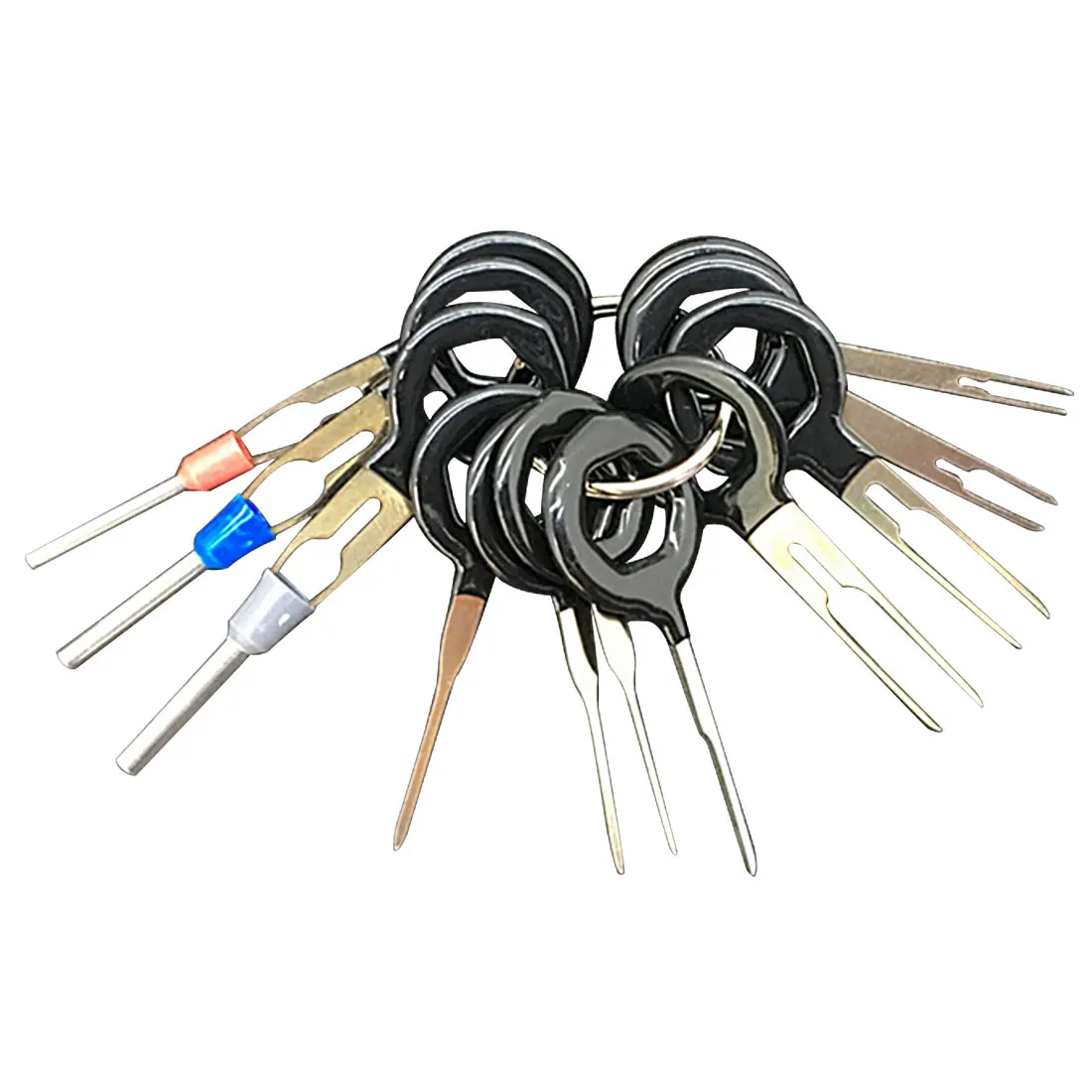 11Pcs/Set Terminal Removal Tools Car Electrical Wiring Crimp Connector Pin Extractor Kit Car Repair Hand Tool Set Plug key CY982
11Pcs/Set Terminal Removal Tools Car Electrical Wiring Crimp Connector Pin Extractor Kit Car Repair Hand Tool Set Plug key CY982
