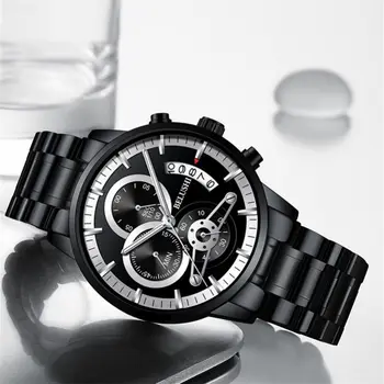 Watches Men Luxury Brand Sports Waterproof Quartz Wristwatch Calendar Stainless Steel Male Clock Military Simple Wrist Watch Men 
Watches Men Luxury Brand Sports Waterproof Quartz Wristwatch Calendar Stainless Steel Male Clock Military Simple Wrist Watch Men