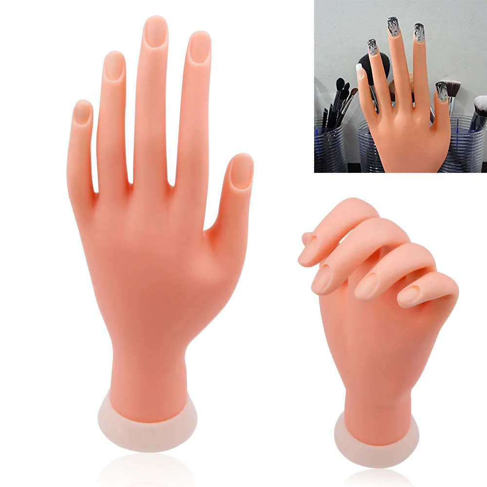 1Pcs New Professional Practice False Hand Flexible Holder Adjustable Nail Trainer DIY Nail Art Model Hand Manicure For Training
1Pcs New Professional Practice False Hand Flexible Holder Adjustable Nail Trainer DIY Nail Art Model Hand Manicure For Training