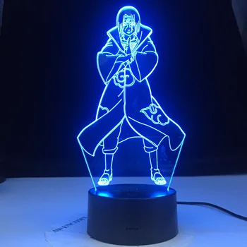 Itachi Uchiha Figure Touch Sensor Nightlight for Kids Bedroom Decor Cool Gift for Child Led Night Light Naruto 3d Illusion Lamp
Itachi Uchiha Figure Touch Sensor Nightlight for Kids Bedroom Decor Cool Gift for Child Led Night Light Naruto 3d Illusion Lamp