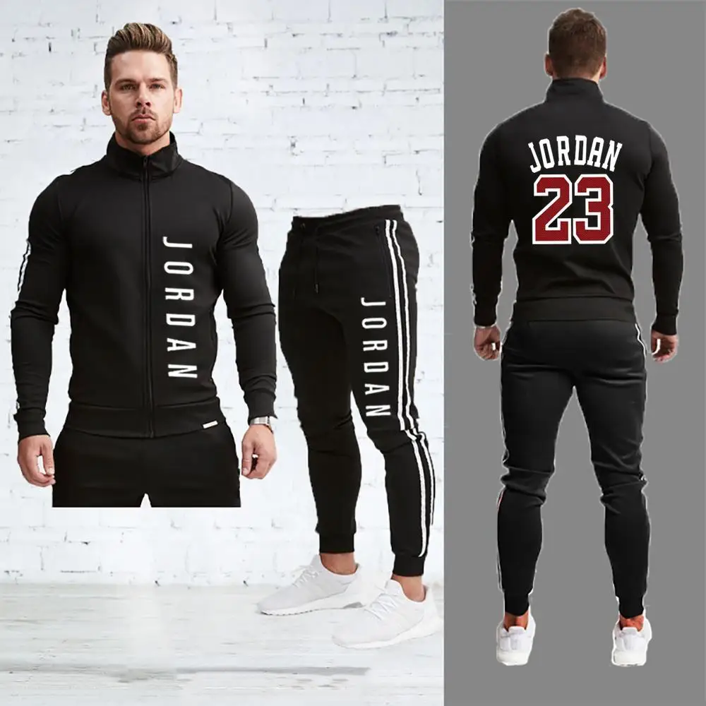 23Tracksuits Men Polyester Sweatshirt 23Sporting 2020 Gyms Spring Jacket + Pants Casual Men's Track Suit Sportswear Fitness
23Tracksuits Men Polyester Sweatshirt 23Sporting 2020 Gyms Spring Jacket + Pants Casual Men's Track Suit Sportswear Fitness
