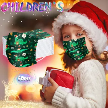 Christmas Disposable FaceMasks Non-woven three-layer Kids 's mask 50 pieces Ear hook Elastic face mask cover mouth mondmasker
Christmas Disposable FaceMasks Non-woven three-layer Kids 's mask 50 pieces Ear hook Elastic face mask cover mouth mondmasker