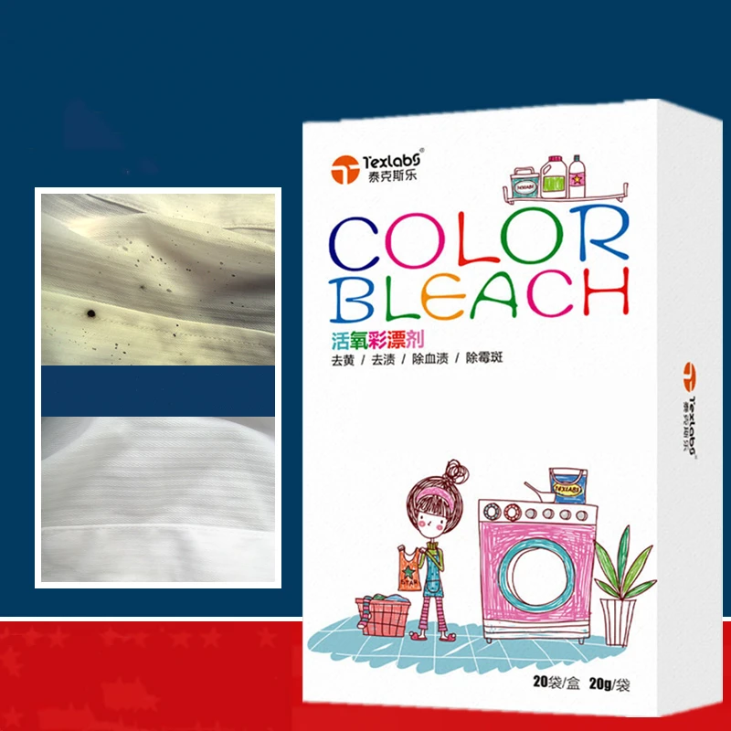Active oxygen bleaching agent color white clothes reductant clothes color bleaching powder stain removal cleanup whiten clothe
Active oxygen bleaching agent color white clothes reductant clothes color bleaching powder stain removal cleanup whiten clothe