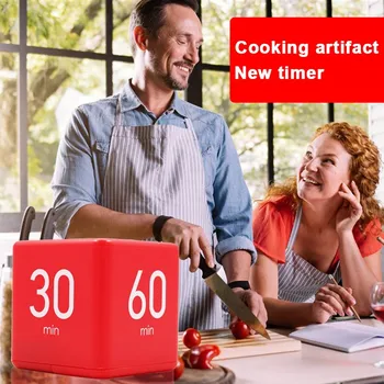 Stylish Kitchen Timer Cube Miracle Multi-function Timer 5/15/30/60 Minutes Management Children's Timer Exercise Timer
Stylish Kitchen Timer Cube Miracle Multi-function Timer 5/15/30/60 Minutes Management Children's Timer Exercise Timer