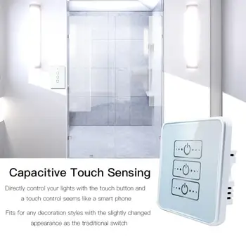 ZIGBEE WiFi Smart Wall Switch No Neutral Wire Needed Wireless Smart Life Tuya Remote Control Multi-device Intelligent 2000w
ZIGBEE WiFi Smart Wall Switch No Neutral Wire Needed Wireless Smart Life Tuya Remote Control Multi-device Intelligent 2000w