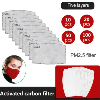 Mask Gasket Face Mask Filter 5 Layer PM2.5 Activated Carbon Breathing Insert Mouth Mask Filter for Kids Adult Mouth-muffle
Mask Gasket Face Mask Filter 5 Layer PM2.5 Activated Carbon Breathing Insert Mouth Mask Filter for Kids Adult Mouth-muffle
