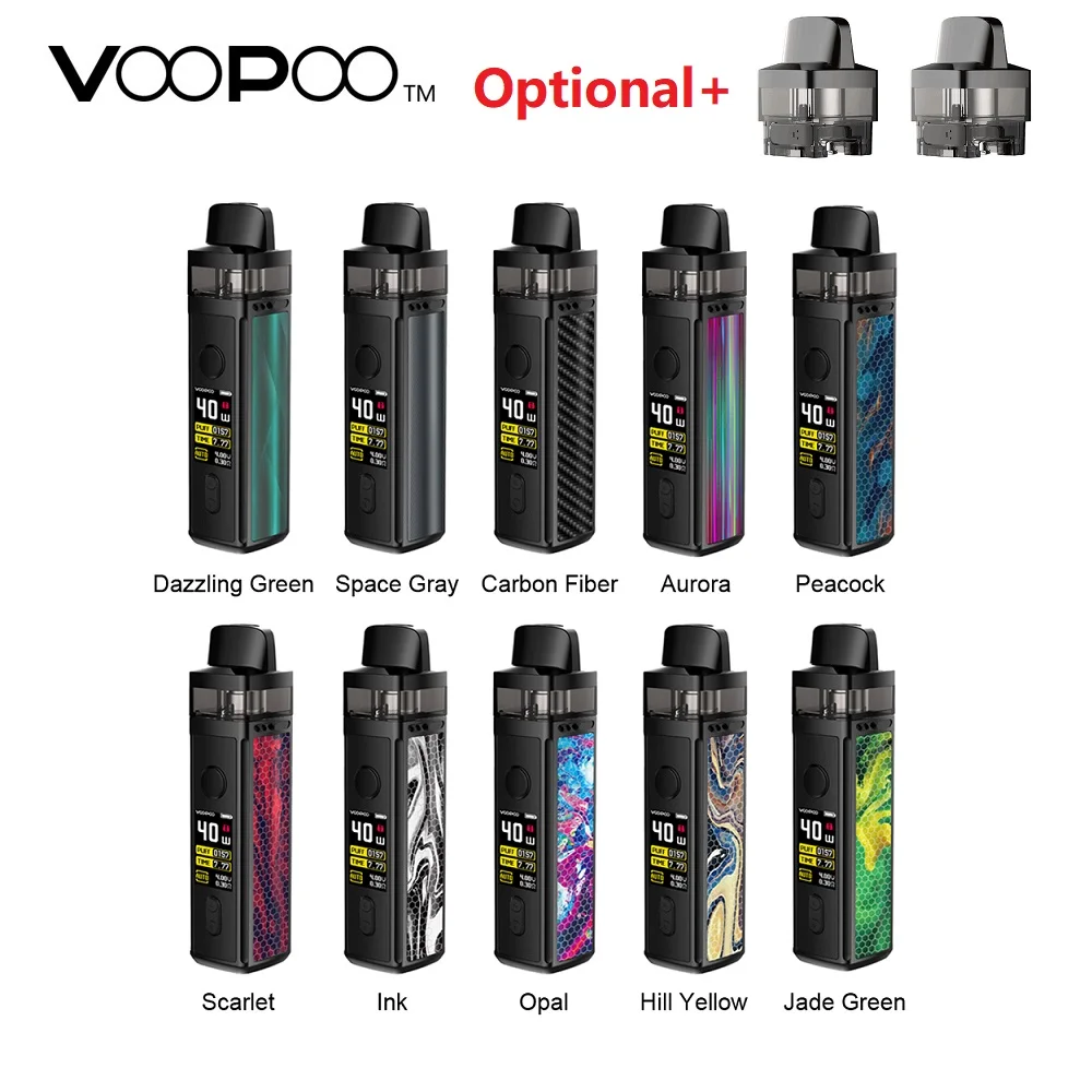 Original VOOPOO VINCI Pod Kit With 1500mah Battery & 5.5ml Capacity & 0.3ohm PNP Pod Electronic Cigarette Vape Pod Kit
Original VOOPOO VINCI Pod Kit With 1500mah Battery & 5.5ml Capacity & 0.3ohm PNP Pod Electronic Cigarette Vape Pod Kit