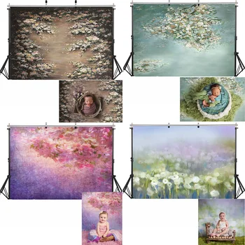 Floral Newborn Baby Portrait Photography Backdrop Photo Studio Flowers Texture Children Birthday Background Abstract Photocall
Floral Newborn Baby Portrait Photography Backdrop Photo Studio Flowers Texture Children Birthday Background Abstract Photocall