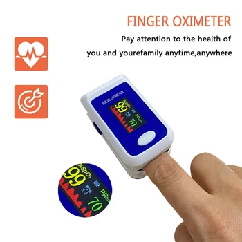 LED Display Fingertip Pulse Oximeter Blood Oxygen Saturation Monitor Portable Digital Reading Pulse Rate Measurements/5pcs
LED Display Fingertip Pulse Oximeter Blood Oxygen Saturation Monitor Portable Digital Reading Pulse Rate Measurements/5pcs