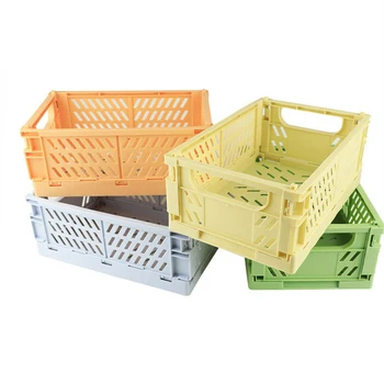 Plastic Folding Storage Basket Colorful Desktop Storage Box Storage Box Socks Storage Basket Bags Organizer for Home Supplies
Plastic Folding Storage Basket Colorful Desktop Storage Box Storage Box Socks Storage Basket Bags Organizer for Home Supplies
