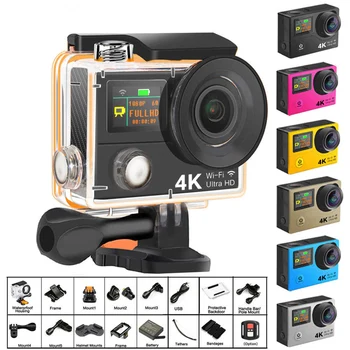 New Action Camera 4K 16MP WIFI Underwater Cam Sensor Ultra HD Waterproof sport Camera with Remote Control 170° Wide-angle
New Action Camera 4K 16MP WIFI Underwater Cam Sensor Ultra HD Waterproof sport Camera with Remote Control 170° Wide-angle