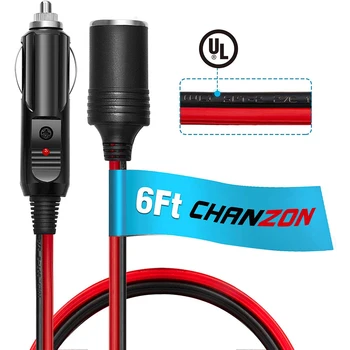 Car 12V Cigarette Lighter Plug Socket Extension Cord Pure Copper Cigarette Lighter 2m Extension Cord Automobile DC Power Plug
Car 12V Cigarette Lighter Plug Socket Extension Cord Pure Copper Cigarette Lighter 2m Extension Cord Automobile DC Power Plug