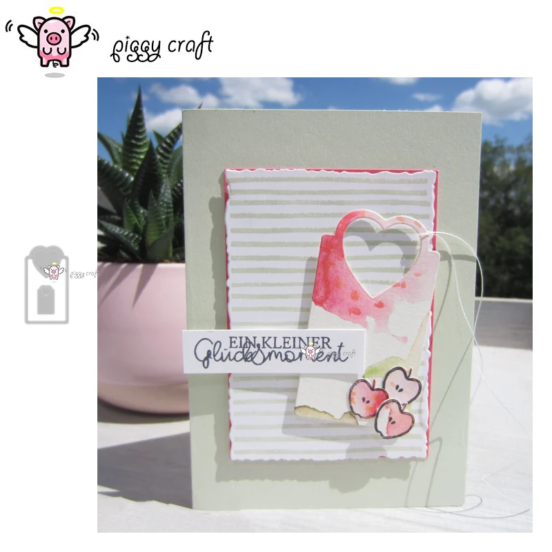 Piggy Craft metal cutting dies cut die mold Love heart tag label Scrapbook paper craft knife mould blade punch stencils dies
Piggy Craft metal cutting dies cut die mold Love heart tag label Scrapbook paper craft knife mould blade punch stencils dies