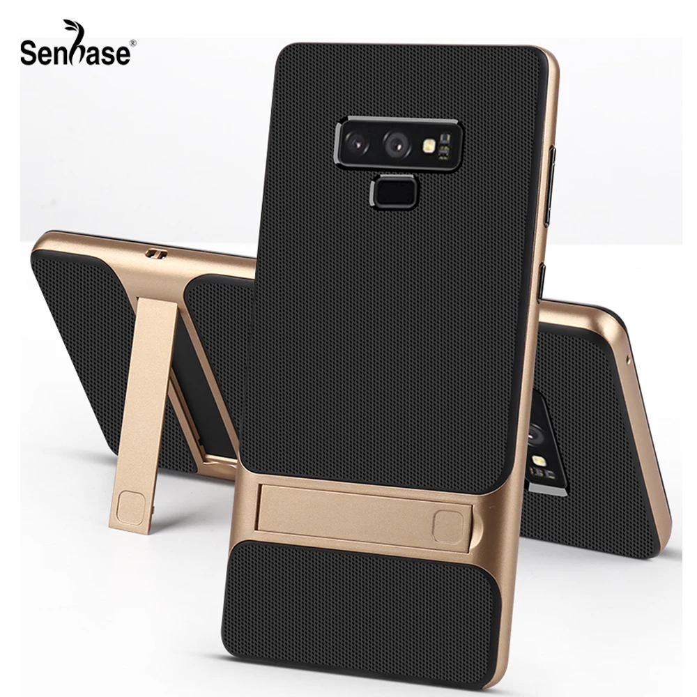 Ударопрочный чехол-подставка для Samsung Galaxy Note 8 9 10 S8 S9 S10 S10e J4 J6 A6 A8 Plus J8 A7 A9 2018 |
