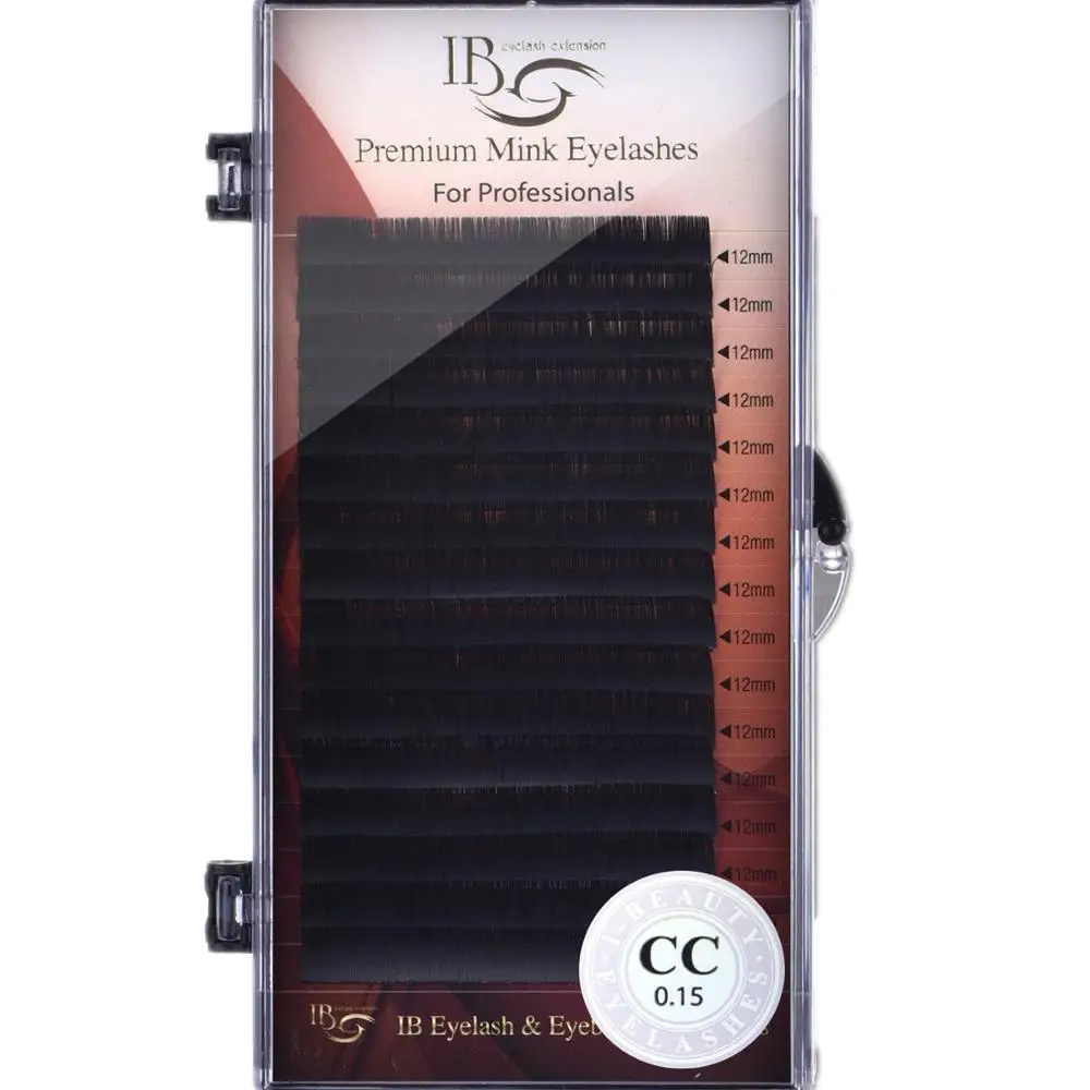 I-Beauty Individual Eyelash Extension Single Length Handmade Eyelashes IB Mink Lash Korea C D CC SS Curl Lashes
I-Beauty Individual Eyelash Extension Single Length Handmade Eyelashes IB Mink Lash Korea C D CC SS Curl Lashes