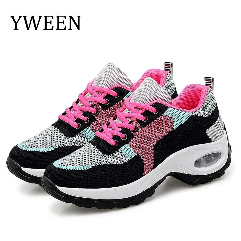YWEEN Breathable Women Casual Shoes Plus Size Lace On Fashion Sneakers Women Shoes Thick Sole Wedges Platform Shoes
YWEEN Breathable Women Casual Shoes Plus Size Lace On Fashion Sneakers Women Shoes Thick Sole Wedges Platform Shoes