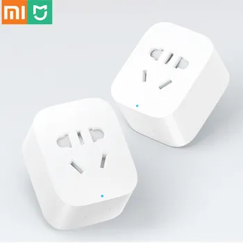 100% Originele Xiaomi Smart Socket Plug basic WiFi Draadloze Afstandsbediening Socket Adapter en uitschakelen met telefoon
100% Originele Xiaomi Smart Socket Plug basic WiFi Draadloze Afstandsbediening Socket Adapter en uitschakelen met telefoon