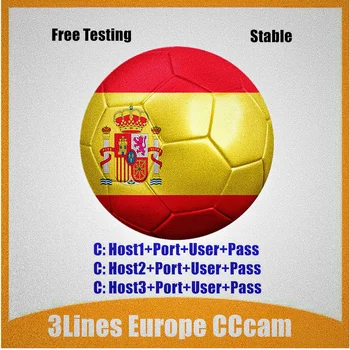 Stable 3 Lines CCCAM Clines for 1 Year Europe Cccam ESPA A Spain Portugal Poland Stable Server Oscam Germany Receptor Satellite
Stable 3 Lines CCCAM Clines for 1 Year Europe Cccam ESPA A Spain Portugal Poland Stable Server Oscam Germany Receptor Satellite