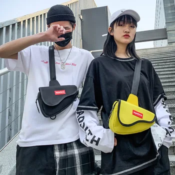 Small Satchel Korean Version Fashionable Student Chest Bag Men's and Women's One Shoulder Mobile Phone Bag Bolsos Waist Bag
Small Satchel Korean Version Fashionable Student Chest Bag Men's and Women's One Shoulder Mobile Phone Bag Bolsos Waist Bag