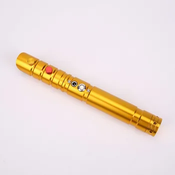 TXQsaber Practice Lightsaber, RGB Dueling Blade Metal Handle, Flash on Clash with Sound, Blaster, Volume Adjustment -TS007gold
TXQsaber Practice Lightsaber, RGB Dueling Blade Metal Handle, Flash on Clash with Sound, Blaster, Volume Adjustment -TS007gold