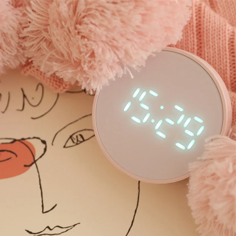 Smart Free Timer Clock Mini round Small Alarm Clock Simple LED Digital Magnetic Sucker Wall-Mounted Electronic Clock
Smart Free Timer Clock Mini round Small Alarm Clock Simple LED Digital Magnetic Sucker Wall-Mounted Electronic Clock