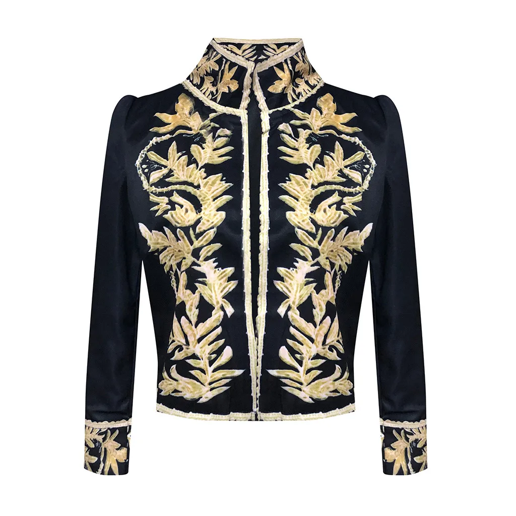 JAYCOSIN Women's Blazer Fashion Open Front Short print Cardigan blazer Suit Jacket Work Office Coat female Polyester Winter 
JAYCOSIN Women's Blazer Fashion Open Front Short print Cardigan blazer Suit Jacket Work Office Coat female Polyester Winter