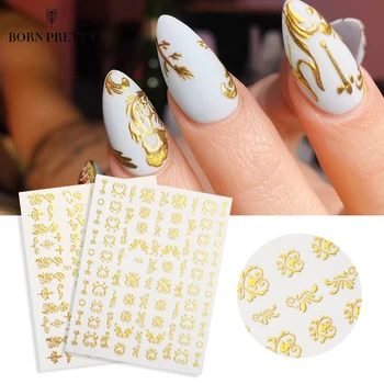 1 Sheet 3D Nail Stickers Metallic Gold Leaf Alphabet Transfer Decals Self-adhesive Nail Art Accessories Decorations Tips
1 Sheet 3D Nail Stickers Metallic Gold Leaf Alphabet Transfer Decals Self-adhesive Nail Art Accessories Decorations Tips