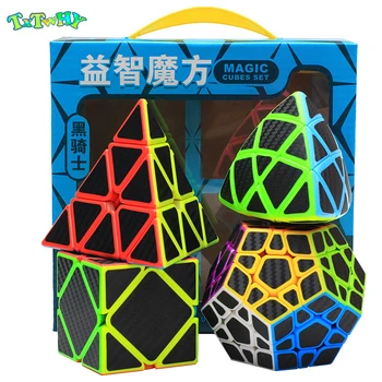 Zcube carbon Fiber Speed Cube Bundle Pack 2x2 3x3 4x4 5x5 Competition Magic Cube Set 4pcs Speed Cubes Puzzles Toys For Children
Zcube carbon Fiber Speed Cube Bundle Pack 2x2 3x3 4x4 5x5 Competition Magic Cube Set 4pcs Speed Cubes Puzzles Toys For Children