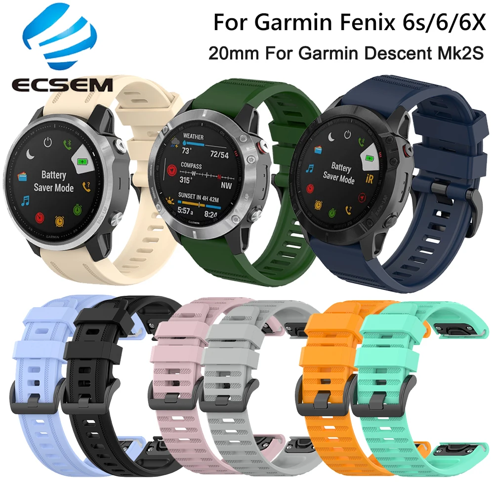 Ремешок на запястье для Garmin спуск Mk2S Fenix 6s 6 6X pro ремешок 5/Φ/5X plus аксессуары часов |