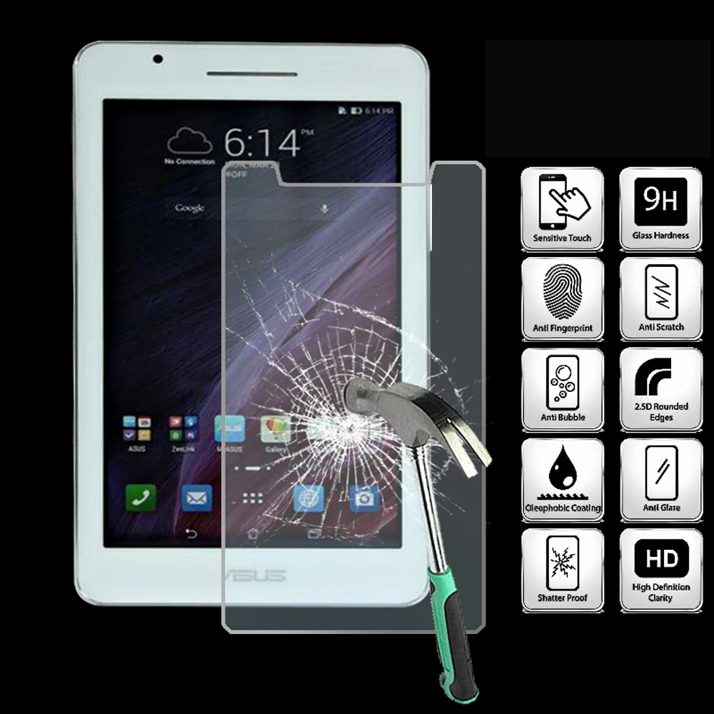 For Asus FonePad 7 FE170CG FE171CG Tablet Tempered Glass Screen Protector Cover Explosion-Proof Anti-Scratch Screen Film
For Asus FonePad 7 FE170CG FE171CG Tablet Tempered Glass Screen Protector Cover Explosion-Proof Anti-Scratch Screen Film
