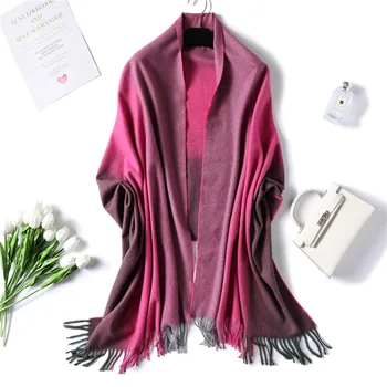 Cashmere Women Scarf with Tassel Gradient Warm Winter Scarves Shawls Luxury Brand Neck Bandana Pashmina Lady Shawl Men Scarf
Cashmere Women Scarf with Tassel Gradient Warm Winter Scarves Shawls Luxury Brand Neck Bandana Pashmina Lady Shawl Men Scarf