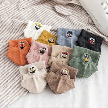 10 Pair Pack Socks Woman Funny Embroidered Expression Cotton Art Harajuku Korean Happy Solid Color Casual Girl Gift Socks Cotton
10 Pair Pack Socks Woman Funny Embroidered Expression Cotton Art Harajuku Korean Happy Solid Color Casual Girl Gift Socks Cotton