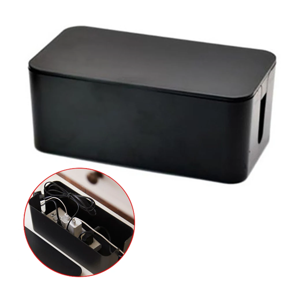 Removable Cable Management Box Cable Tidy Storager USB Cable Holder Easy To Heat Emission Prevent Dust Charging Cable Protector
Removable Cable Management Box Cable Tidy Storager USB Cable Holder Easy To Heat Emission Prevent Dust Charging Cable Protector