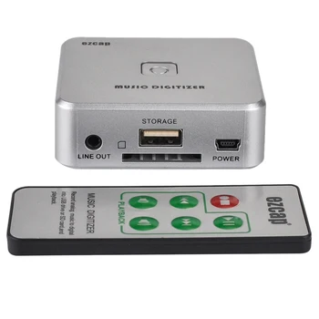 DC 5V Audio Recording USB Port Music Digitizer U Disk Plug And Play Stable Remote Control Portable MP3 Converter Cassette Tapes
DC 5V Audio Recording USB Port Music Digitizer U Disk Plug And Play Stable Remote Control Portable MP3 Converter Cassette Tapes