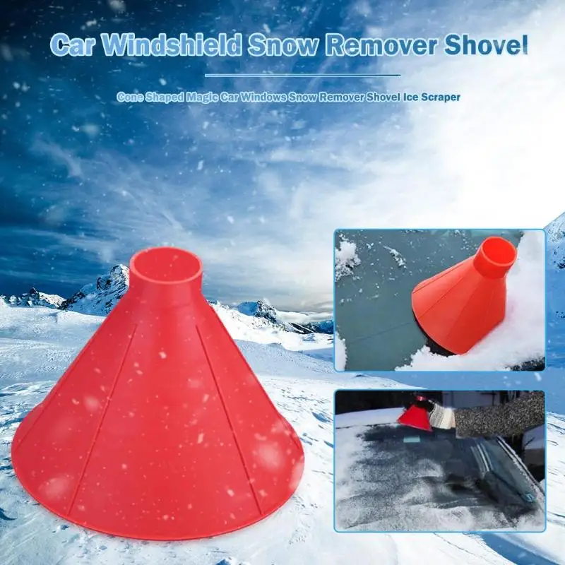 Car Magic Window Windshield Shaped Funnel Snow Remover Deicer Cone Deicing Outdoor Windows Glass Cleaning Tool Car Ice Scraper
Car Magic Window Windshield Shaped Funnel Snow Remover Deicer Cone Deicing Outdoor Windows Glass Cleaning Tool Car Ice Scraper