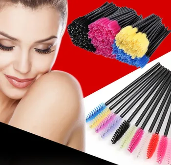 50Pcs/Pack Disposable Eyelash Brushes Mascara Wands Applicator Wand Brushes Micro Eyelash Comb Brushes Spoolers Makeup Tool Kit 
50Pcs/Pack Disposable Eyelash Brushes Mascara Wands Applicator Wand Brushes Micro Eyelash Comb Brushes Spoolers Makeup Tool Kit