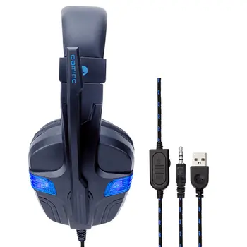 Luminous Headphones Computer Gaming Headset for Switch for PS4 Universal Headset Computer Headphones with Microphone
Luminous Headphones Computer Gaming Headset for Switch for PS4 Universal Headset Computer Headphones with Microphone