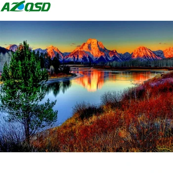 AZQSD Coloring By Numbers Lake Kits Drawing Canvas HandPainted Pictures Oil Painting By Numbers Scenery Nature Home Decor
AZQSD Coloring By Numbers Lake Kits Drawing Canvas HandPainted Pictures Oil Painting By Numbers Scenery Nature Home Decor