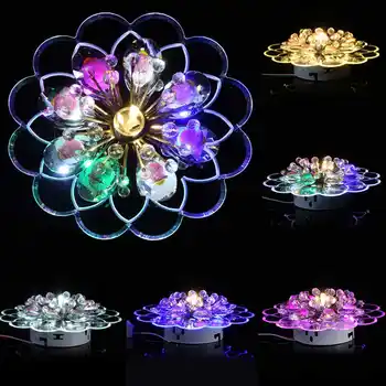 Modern Colorful Crystal LED Ceiling Lights Flush Mounted Flower Fixture Lamp for Livingroom 110V/220V Surface Mounted
Modern Colorful Crystal LED Ceiling Lights Flush Mounted Flower Fixture Lamp for Livingroom 110V/220V Surface Mounted