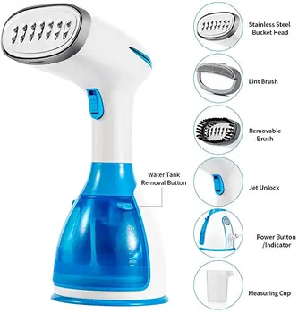 Mini Handheld Garment Steamer Brush Portable Steam Iron For Clothes Generator Ironing Steamer For Underwear Steamer Iron
Mini Handheld Garment Steamer Brush Portable Steam Iron For Clothes Generator Ironing Steamer For Underwear Steamer Iron