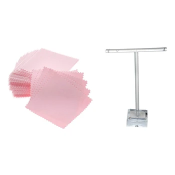 2 Pcs Plexiglass Display for Transparent Earrings & 50 Pcs Jewelry Cleaning Cloth,Jewelry Polishing Cloth
2 Pcs Plexiglass Display for Transparent Earrings & 50 Pcs Jewelry Cleaning Cloth,Jewelry Polishing Cloth