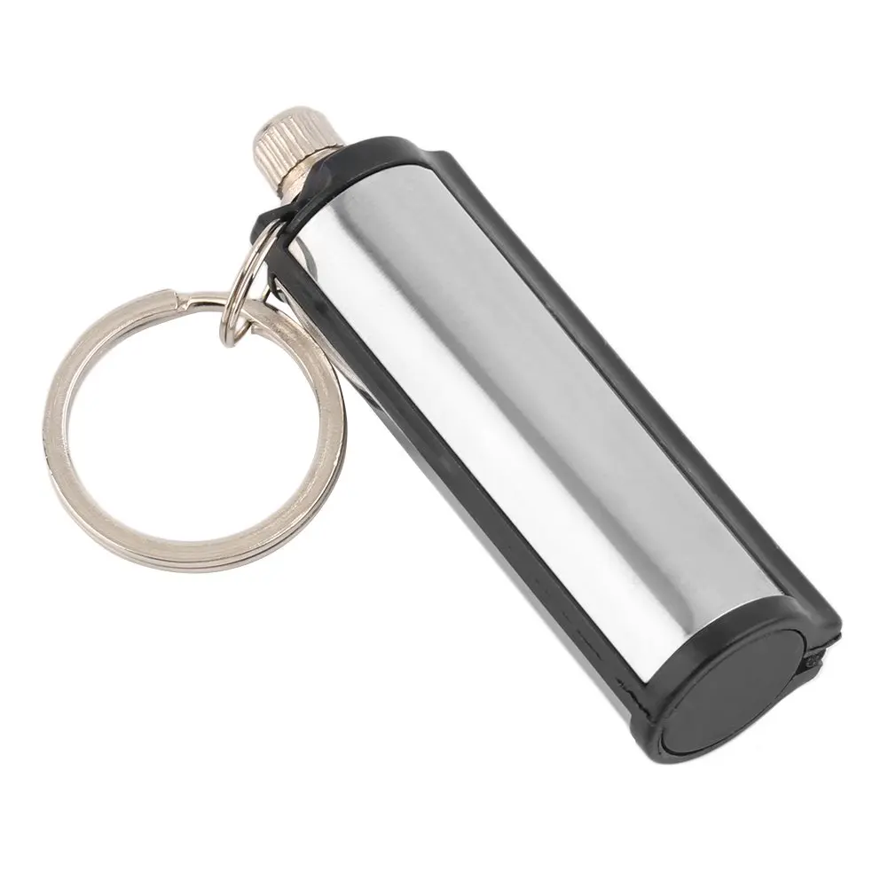 Stainless Steel Survival Camping Emergency Fire Starter Flint Match Lighter With Key Chain Ideal for Campers Beaches Trips
Stainless Steel Survival Camping Emergency Fire Starter Flint Match Lighter With Key Chain Ideal for Campers Beaches Trips