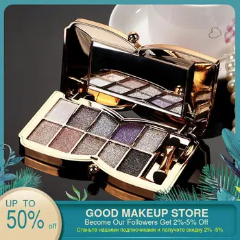 10 Color Eye Makeup Matte Glitter Eyeshadow Diamond Shimmer Eye Primer Luminous Eye Shadow Make Up Palette
10 Color Eye Makeup Matte Glitter Eyeshadow Diamond Shimmer Eye Primer Luminous Eye Shadow Make Up Palette