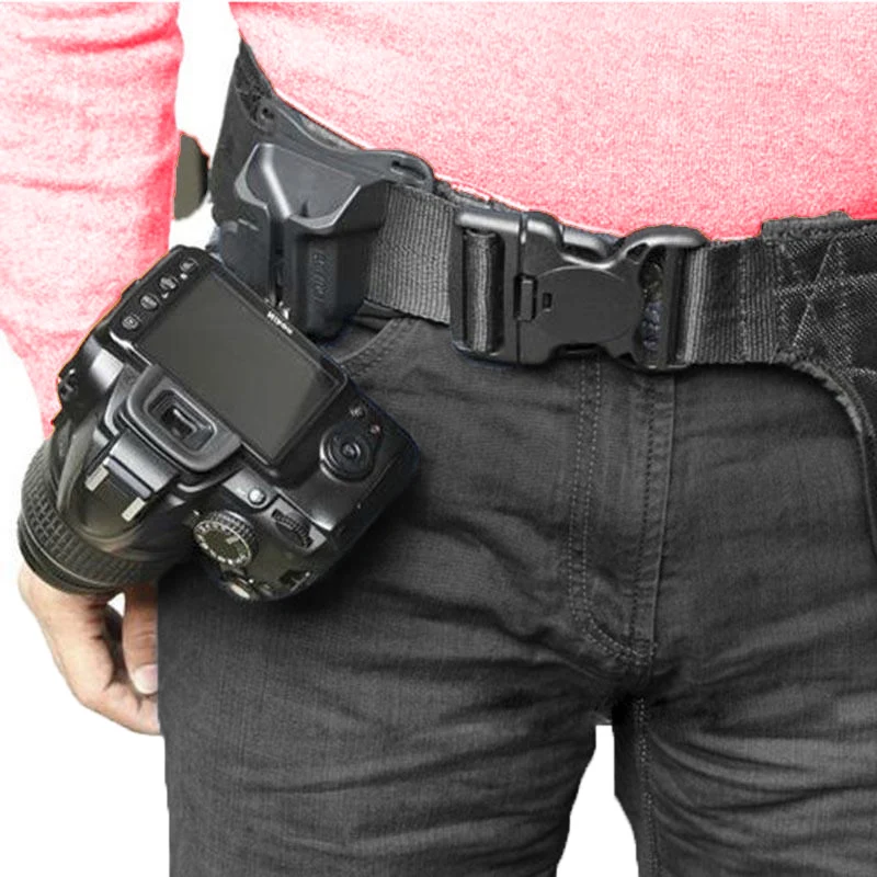 Quick Good Fast Loading Camera Photo Holster Waist Belt Buckle Button Straps Accessories For DSLR Camera
Quick Good Fast Loading Camera Photo Holster Waist Belt Buckle Button Straps Accessories For DSLR Camera