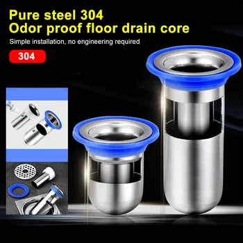 Kitchen Floor Drain Easy Install Anti Blocking Basement Hair Catcher Hotel Bathroom U Shaped Non-Return Water Stainless Steel
Kitchen Floor Drain Easy Install Anti Blocking Basement Hair Catcher Hotel Bathroom U Shaped Non-Return Water Stainless Steel