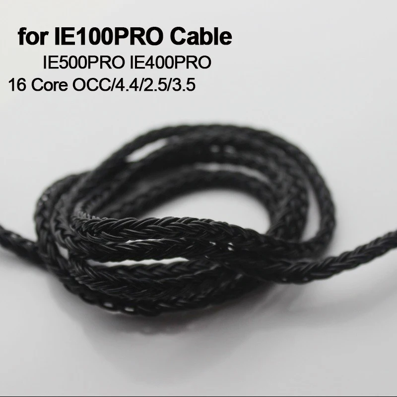 for Sennheiser IE100 pro IE500pro IE400 OCC Balanced Cable 16 Core Earphones Silver Plated Upgrade 4.4 Balance 2.5 3.5 With MIC
for Sennheiser IE100 pro IE500pro IE400 OCC Balanced Cable 16 Core Earphones Silver Plated Upgrade 4.4 Balance 2.5 3.5 With MIC
