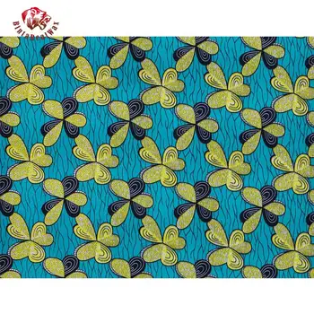 BinraRealWax African Fabric 100% Polyester Blue background Yellow Flower African Real Wax Print 6 Yards 3Yards Sewing SP509
BinraRealWax African Fabric 100% Polyester Blue background Yellow Flower African Real Wax Print 6 Yards 3Yards Sewing SP509